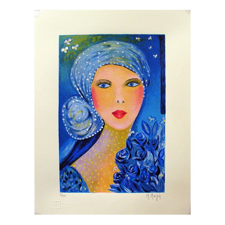 Figura Giovane - Serigrafia Limitata Firmata Maria Murgia