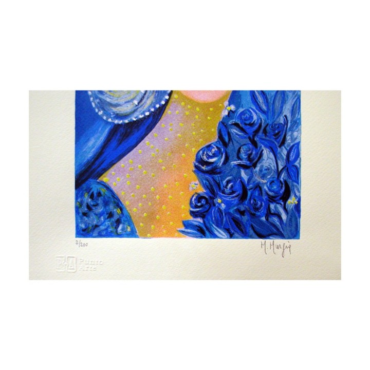 Figura Giovane - Serigrafia Limitata Firmata Maria Murgia