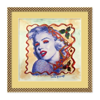 Marilyn Monroe - Opera Originale Ritoccata a Mano Firmata Maria Murgia