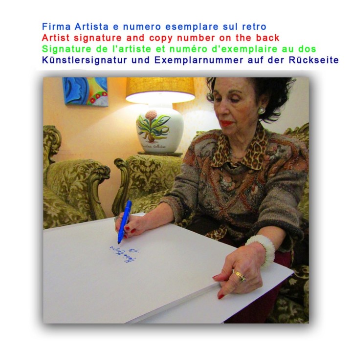 Opera Digitale Maria Murgia - Edizione Limitata 8 Esemplari