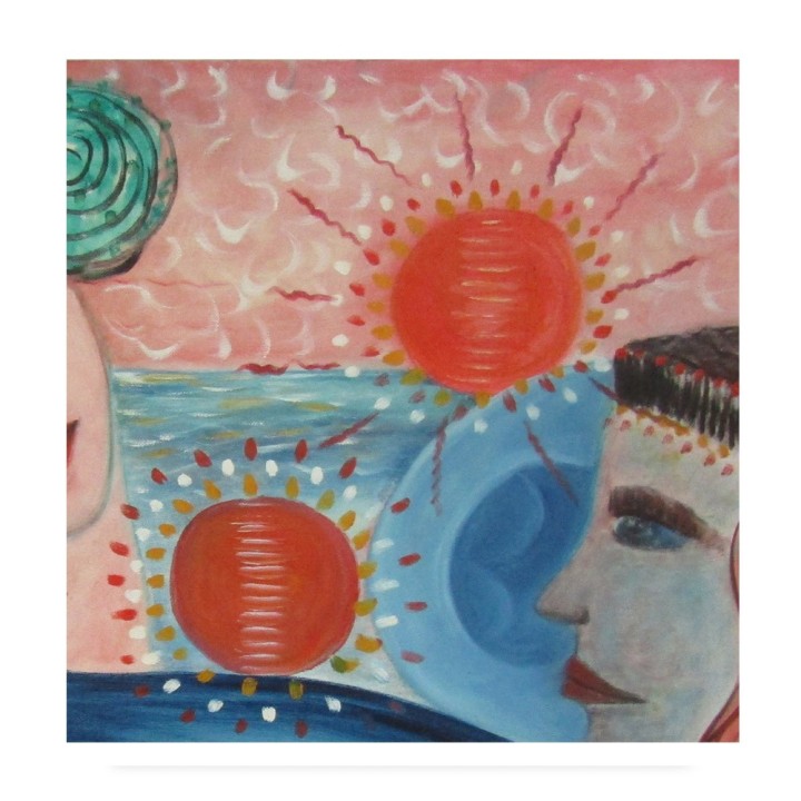 Maria Murgia 'Confusione solare' - Olio su Tela 50x70 Anno 2005