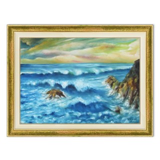 Maria Murgia '....il mare' - Olio su Tela 50x70 Anno 1997