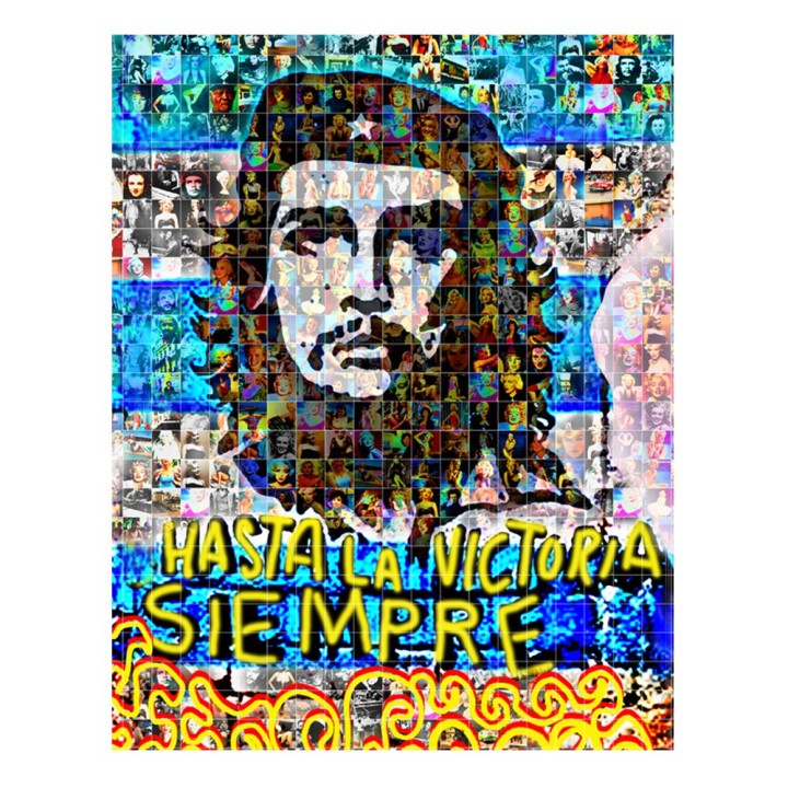 Maria Murgia 'Marilyn nel mondo: Cuba' - Fotomosaico cm 100x100 Arte digitale